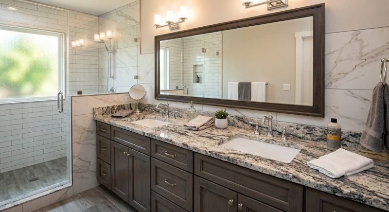 Granite Shower Installation