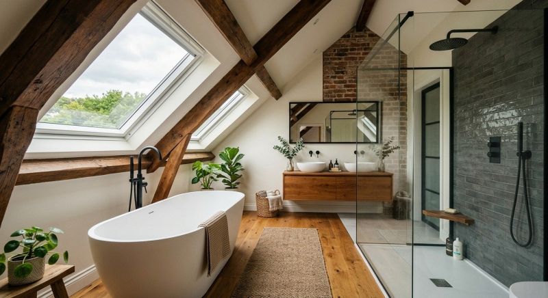 Attic Bathroom Remodeling in North Conway, NH