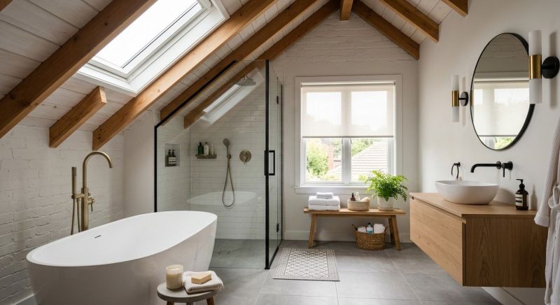 Attic Bathroom Remodeling in North Conway, NH