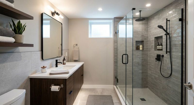 Basement Bathroom Remodeling in North Conway, NH