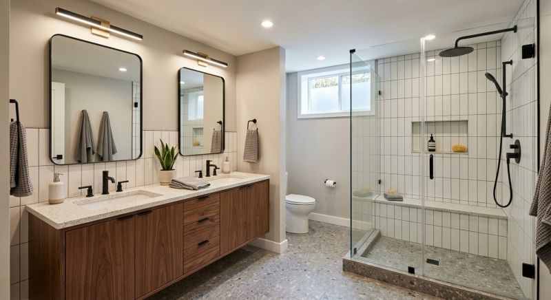 Basement Bathroom Remodeling in North Conway, NH