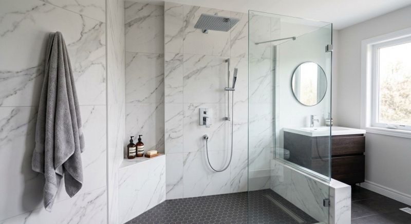 Bathroom Shower Renovation in North Conway, NH