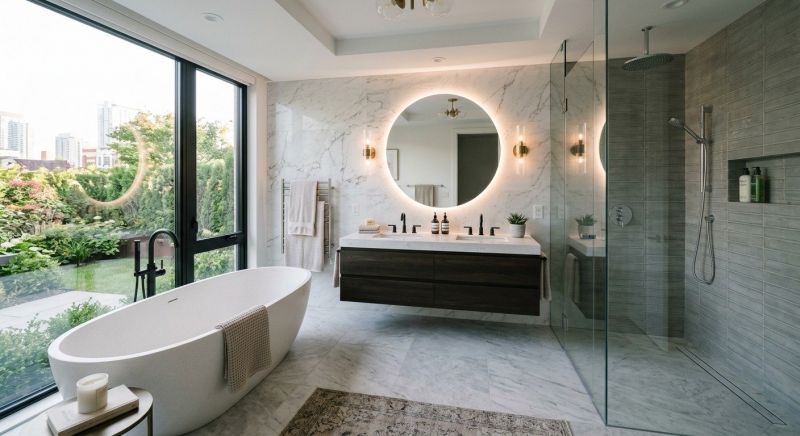 Luxury Bathroom Installation in North Conway, NH