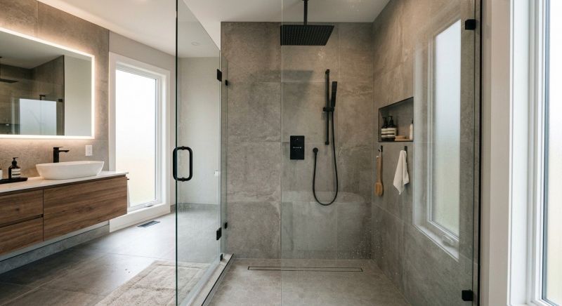 Shower Renovation in Harrison, ME